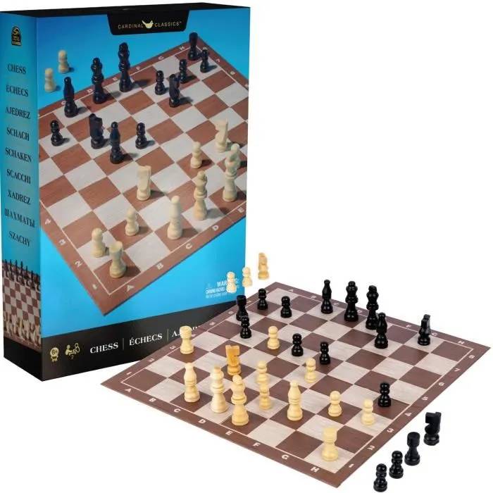 Jeu D'échecs En Bois Cardinal Classics