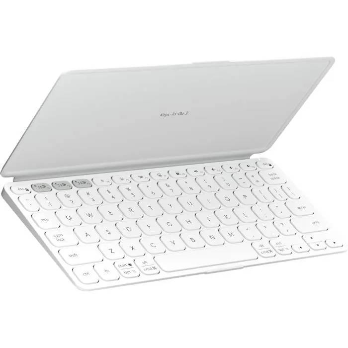 Clavier Bluetooth - LOGITECH - Keys-To-Go 2 - US QWERTY - Compatible Android et iPad - Sans fil Clavier Bluetooth - LOGITECH - Keys-To-Go 2 - US QWERTY - Compatible Android et iPad - Sans fil