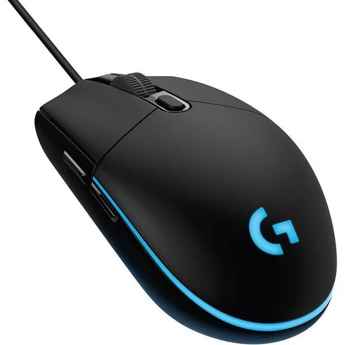 Logitech G203 LIGHTSYNC RGB Gaming Mouse 6 button Design 8000 DPI - vue 2