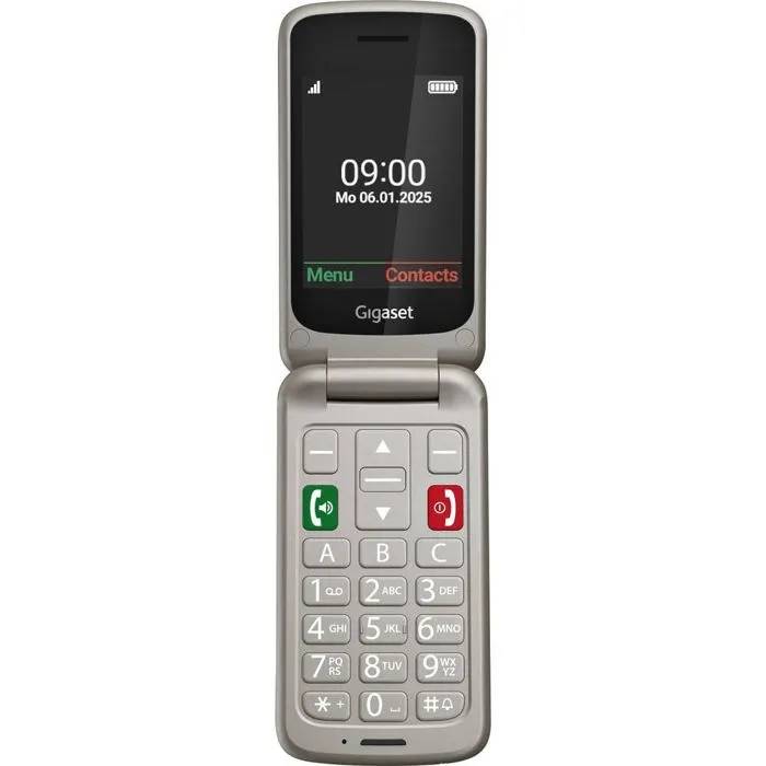 Gigaset GL595 Téléphone portable Touche SOS protégé contre les projections deau protégé contre la poussière - vue 5