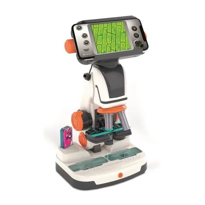 Jeu de sciences Clementoni Microscope 2 en 1 Digital & Analogue Wi Fi - vue 2