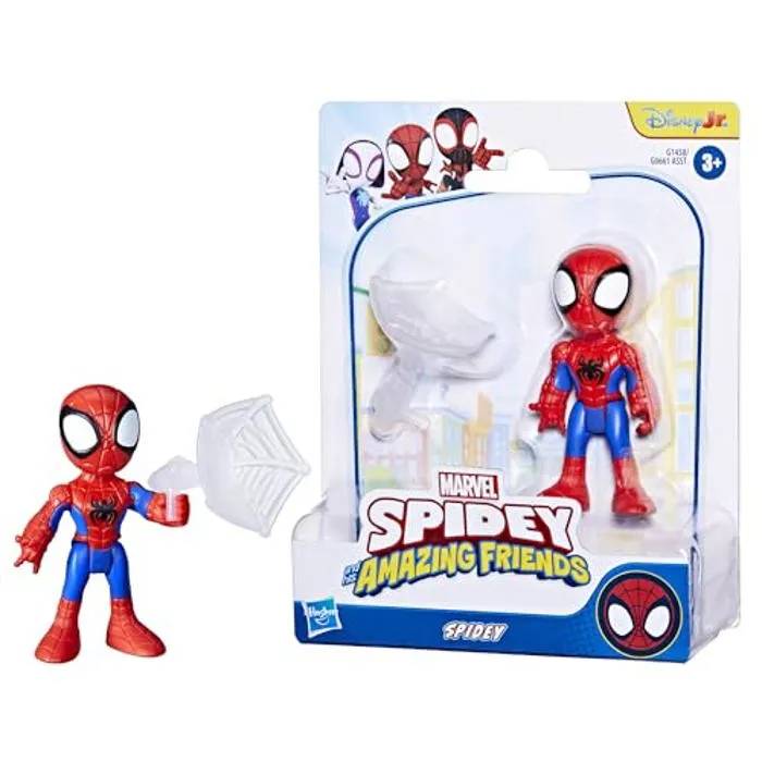 Marvel Spidey et Ses Amis Extraordinaires Figurine Spidey avec Accessoire - vue 7
