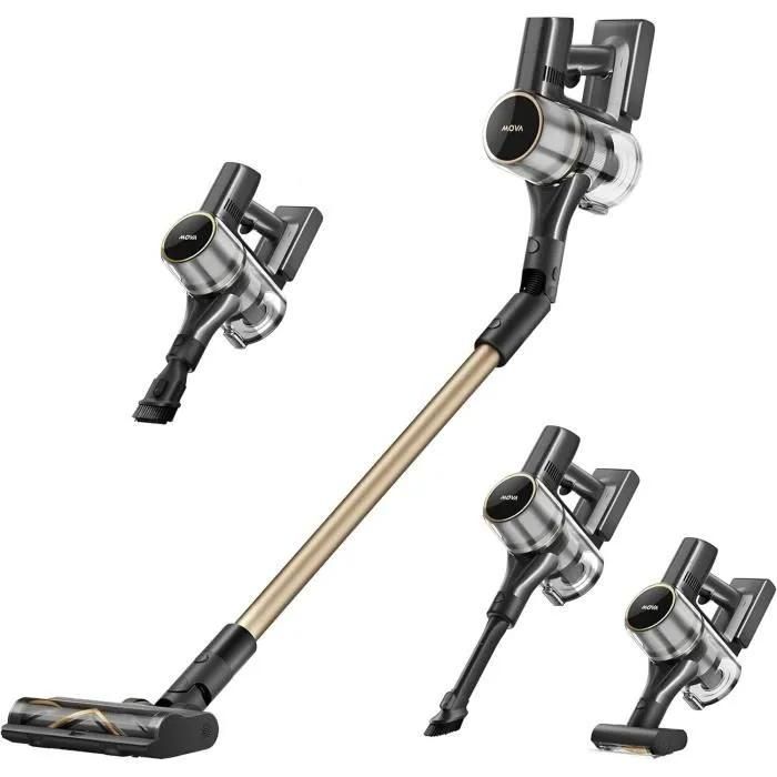 Mova S5 Sense Aspirateur Balai sans Fil Brosse multisurface OptiInsight avec Design Anti nœuds Réglage Intelligent - vue 4