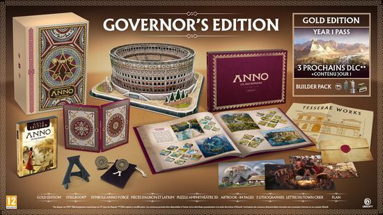 Anno 117 : Pax Romana - édition collector Governor's PS5