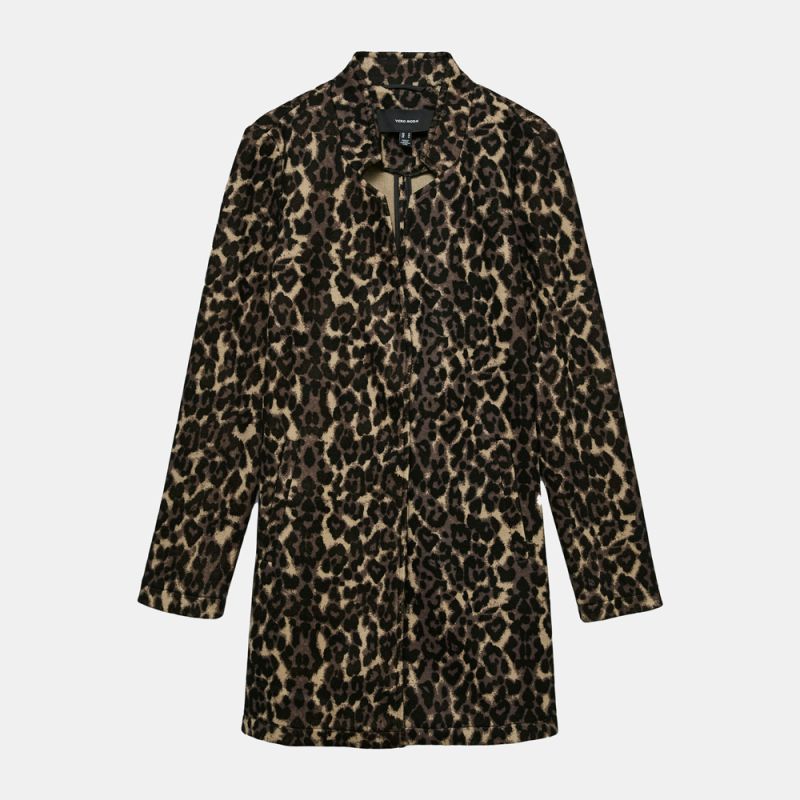 Vêtements Vero Moda VMBRUSHEDKATRINELEO AW JACKET GA ENT pour Accessoires - vue 4