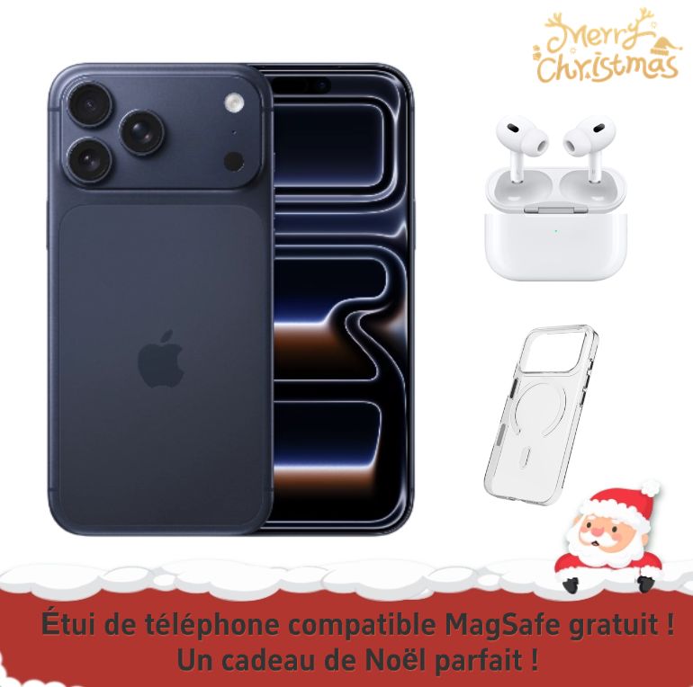 Apple iPhone 17 Pro + AirPods Pro 3 + coque de téléphone méga - vue 3