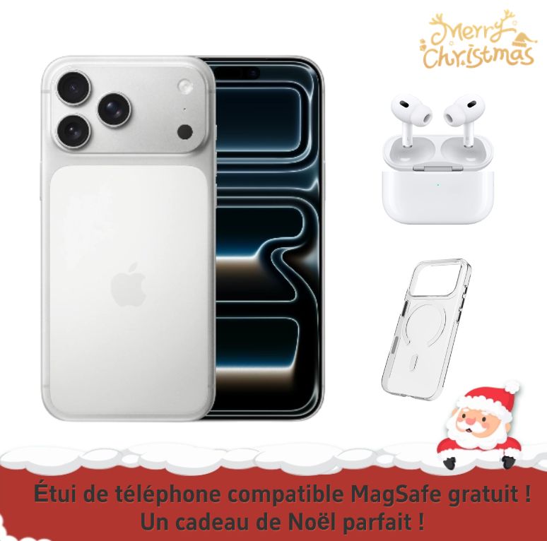 Apple iPhone 17 Pro + AirPods Pro 3 + coque de téléphone méga - vue 2