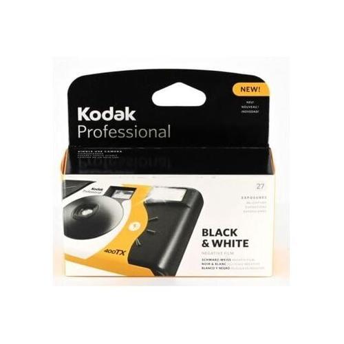 Appareil Photo Jetable Kodak 400Tx 30 Mm F/10 Noir Et Blanc - Labo Fnac