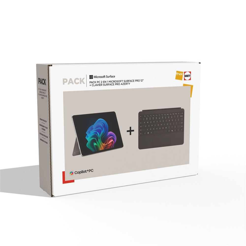 Bundle PC portable Microsoft Pro 12'' C8 RAM SSD - vue 5