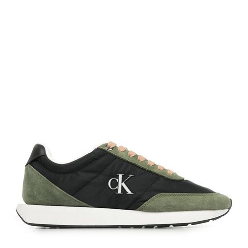 Baskets Calvin Klein RETRO RUNNER LACE UP NYLON MG pour Femme - vue 6