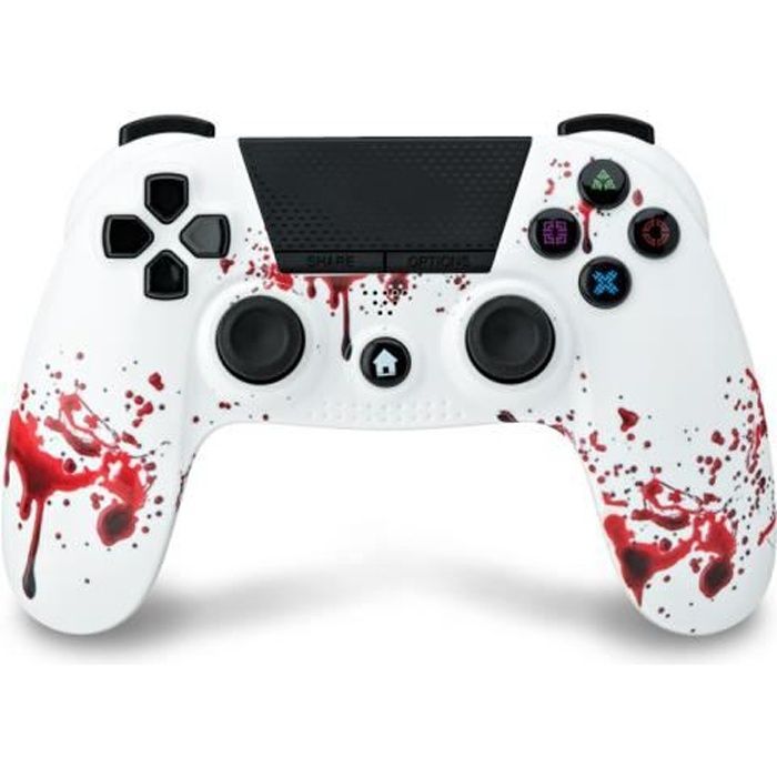 Manette Ps4 Bluetooth Pour Playstation Manette Bt Zombie 3.5 Jack