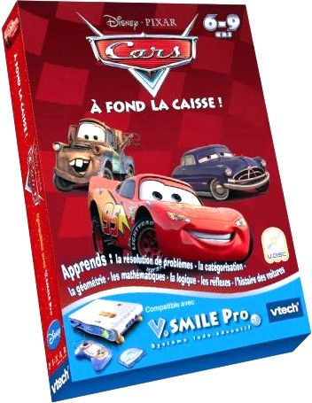 Cars... A Fond La Caisse Jeu Pour Console V.Smile Pro Vsmile Pro