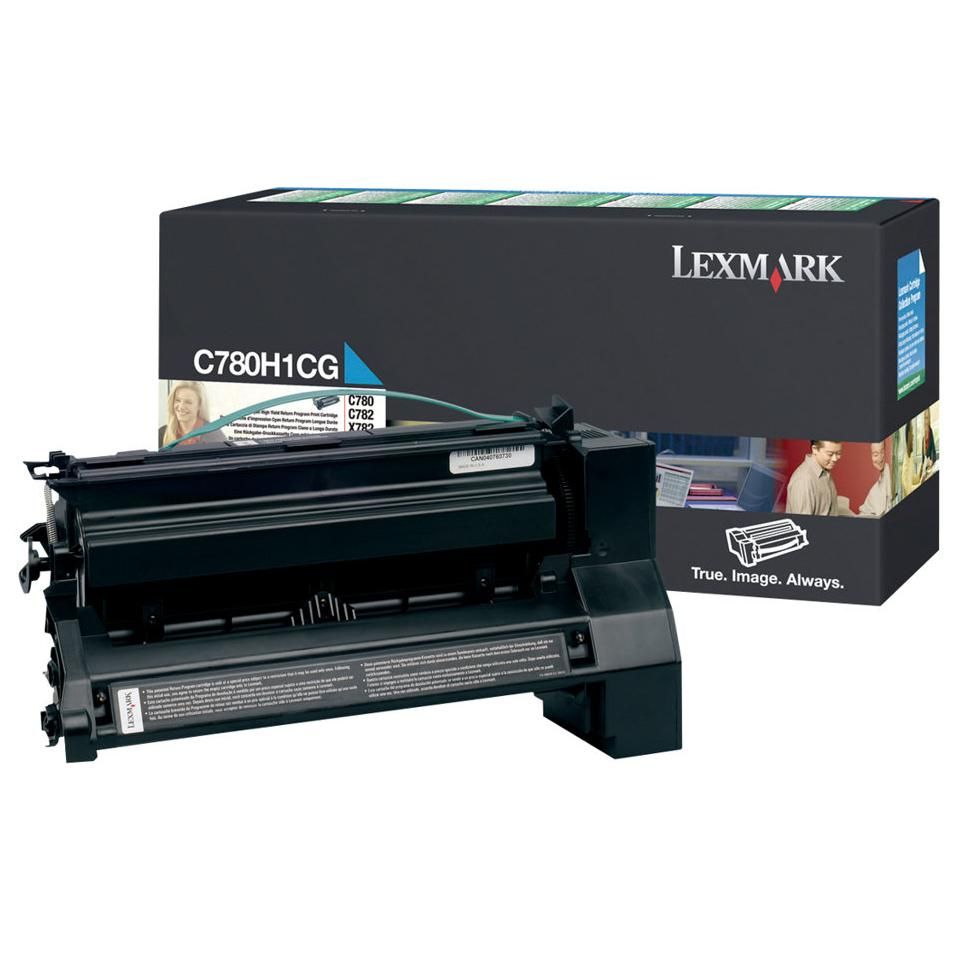 Lexmark À rendement élevé originale cartouche de toner LCCP LRP pour C780dn 780dtn 782dn 782dtn X782e MFP Page Plus Solution - vue 3