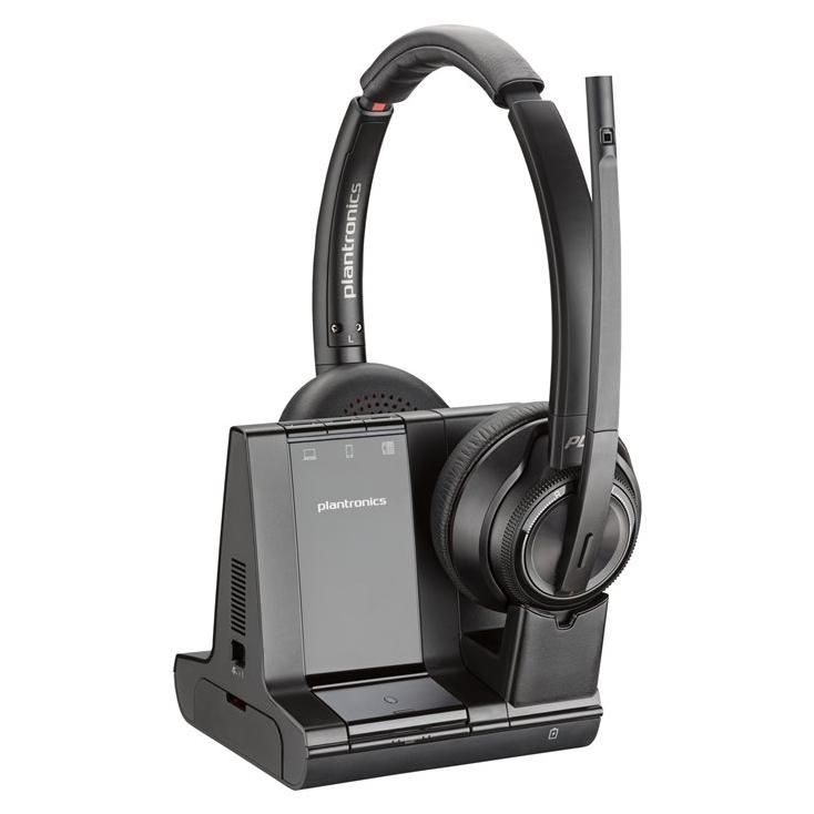 POLY W8220A UC Casque Sans fil Arceau BureauCentre d'appels Bluetooth Neuf - vue 2