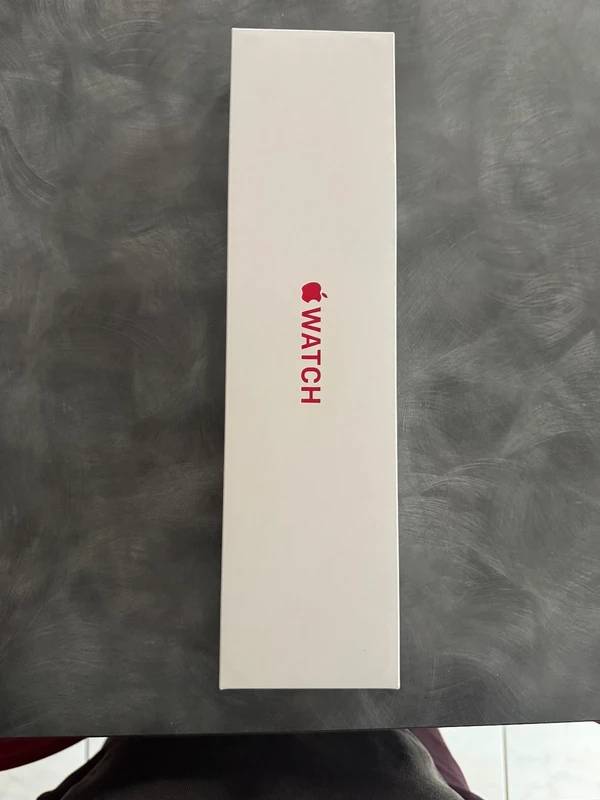 Apple Watch Series 7 41mm (GPS) Aluminium Red Case Sport Band Red