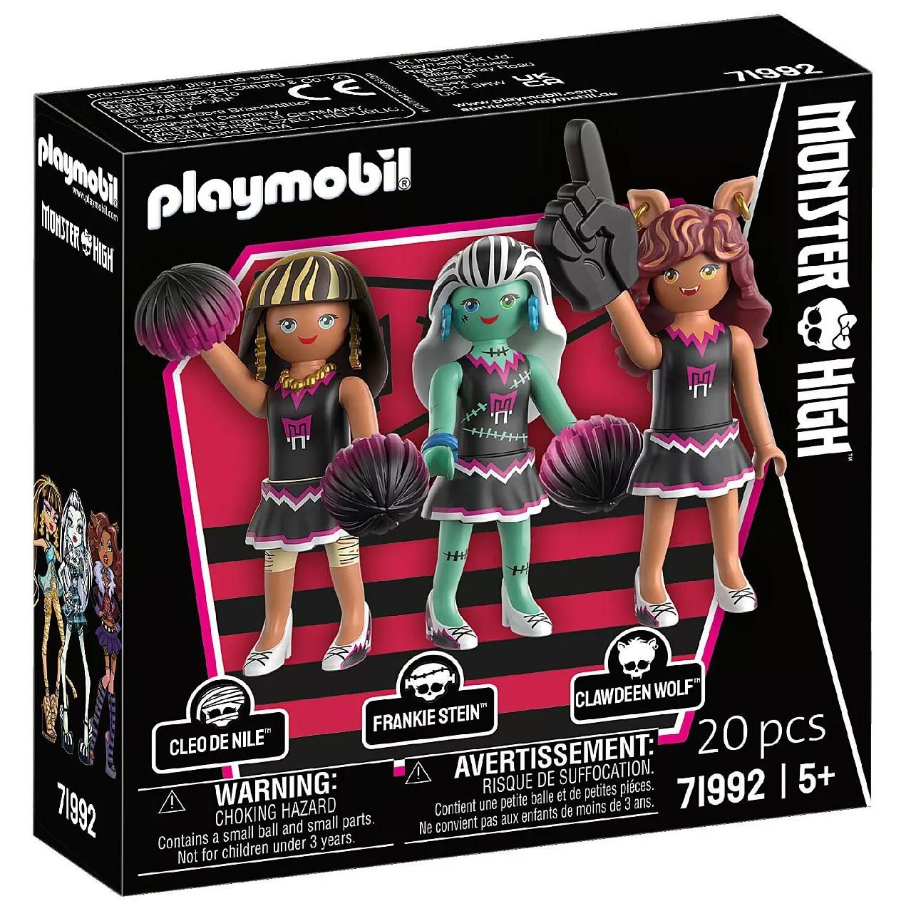 PLAYMOBIL 71992 Monster High la brigade de la peur dès - vue 2