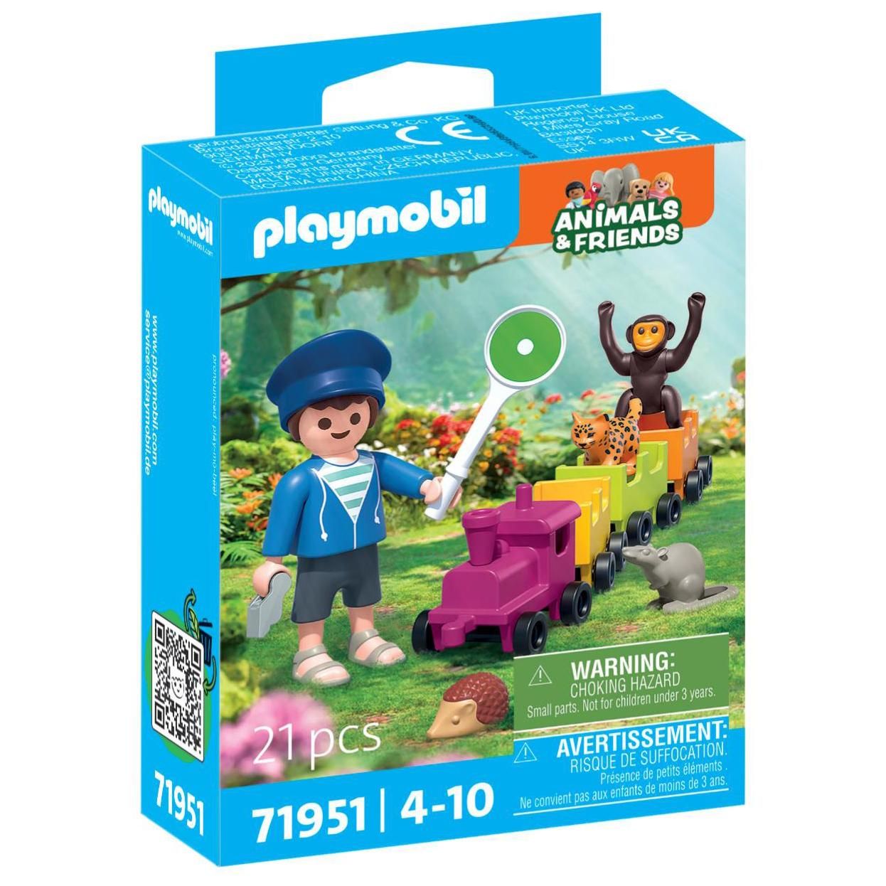 Playmobil Animaux et amis 71951 Petite aventure en train
