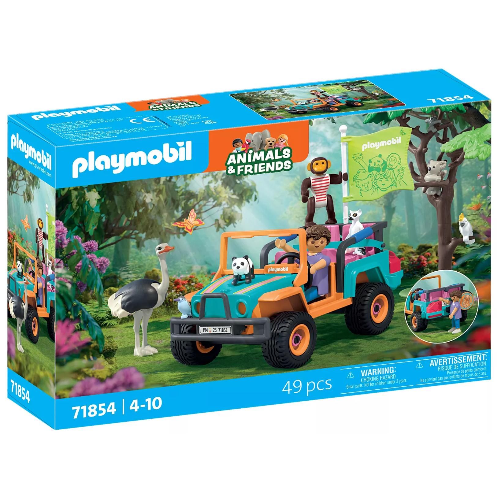 Playmobil Animaux et amis 71854 Véhicule tout terrain