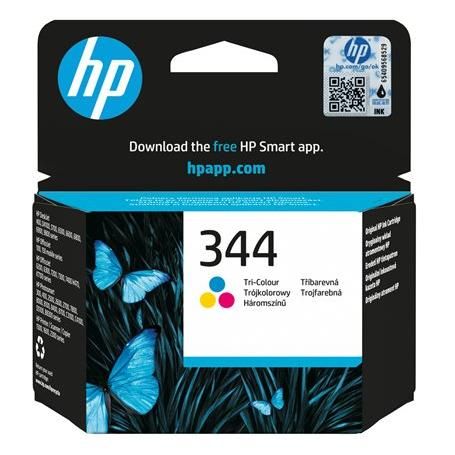 HP 344 cartouche d'encre couleur cyan jaune 14 ml