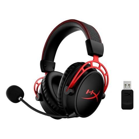 HyperX Cloud Alpha - Micro-casque - circum-aural - 2,4 GHz - sans fil - noir, rouge - pour Victus by HP Laptop 15, 16; Laptop 14, 15, 17; Pavilion x360 Laptop; Pro 290 G9 HyperX Cloud Alpha - Micro-casque - circum-aural - 2,4 GHz - sans fil - noir, rouge - pour Victus by HP Laptop 15, 16; Laptop 14, 15, 17; Pavilion x360 Laptop; Pro 290 G9