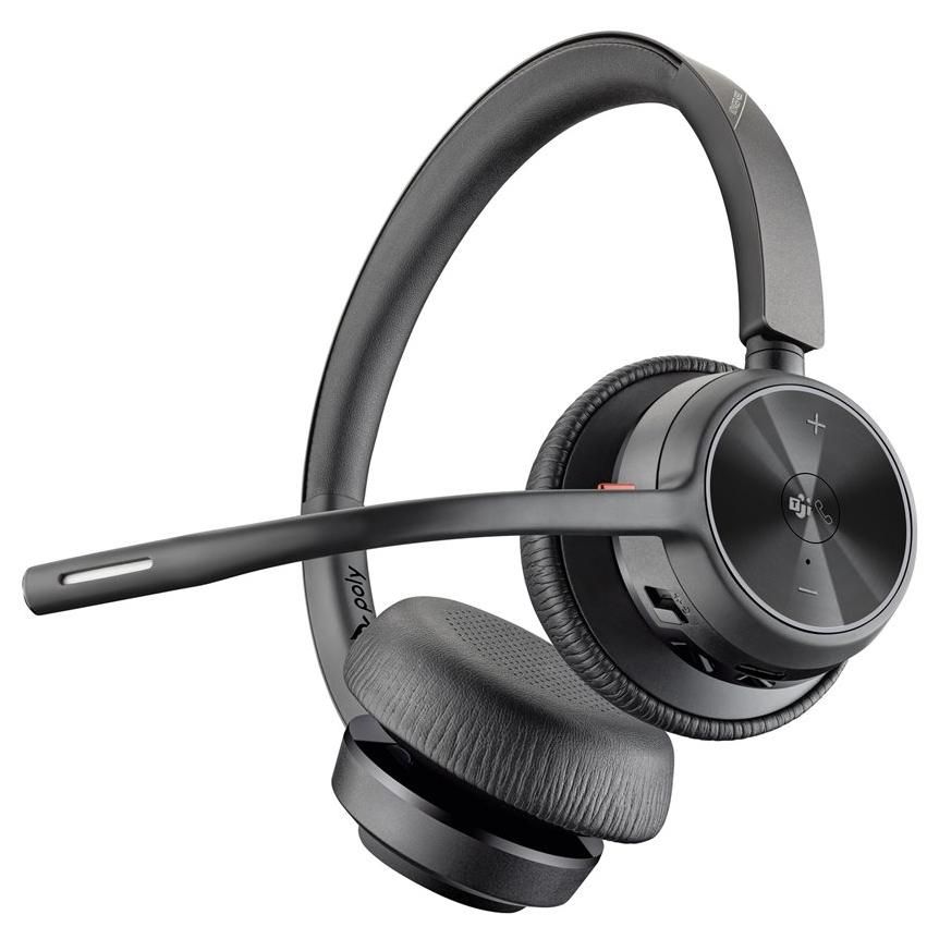 POLY Voyager 4320 UC Casque Sans fil Arceau BureauCentre d'appels USB Type C Bluetooth Socle de chargement Neuf - vue 4
