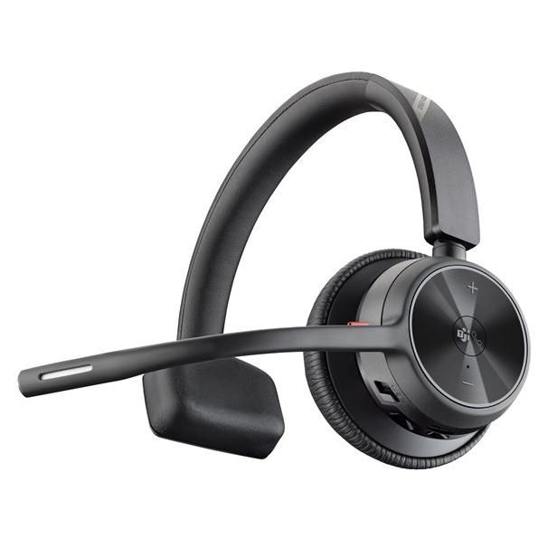 HP Poly Voyager 4310 - Voyager 4300 UC series - micro-casque - sur-oreille - Bluetooth - sans fil, filaire - USB-C, USB-A via adaptateur Bluetooth - noir - Certifié pour Microsoft Teams