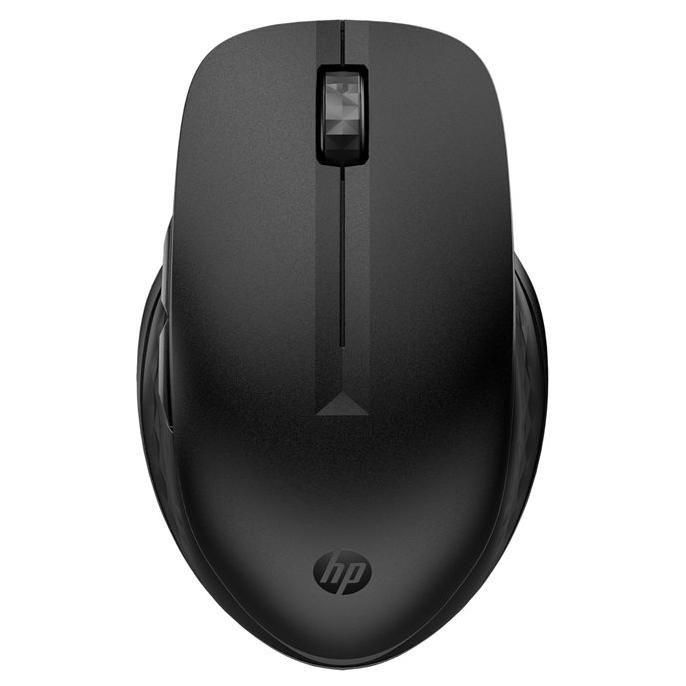 HP 435 - Souris - ergonomique - multi-dispositifs - 5 boutons - sans fil - 2.4 GHz, Bluetooth 5.2 - adaptateur USB Bluetooth - Smart Buy