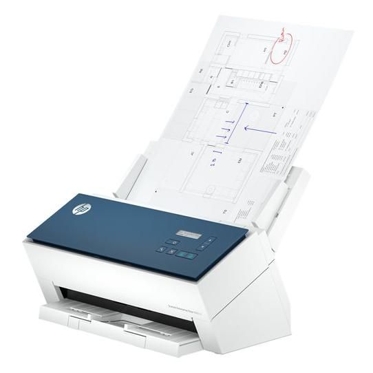 HP ScanJet Enterprise Flow 9000 s1 Scanner de documents CMOS / CIS Recto verso A3Ledger 600 dpi x 600 dpi jusqu'à 80 ppm mono / jusqu'à 80 ppm couleur Chargeur automatique de...