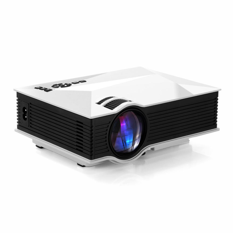 Videoprojecteur LED HD 40 ANSI USB HDMI VGA Pour Home Theater YONIS