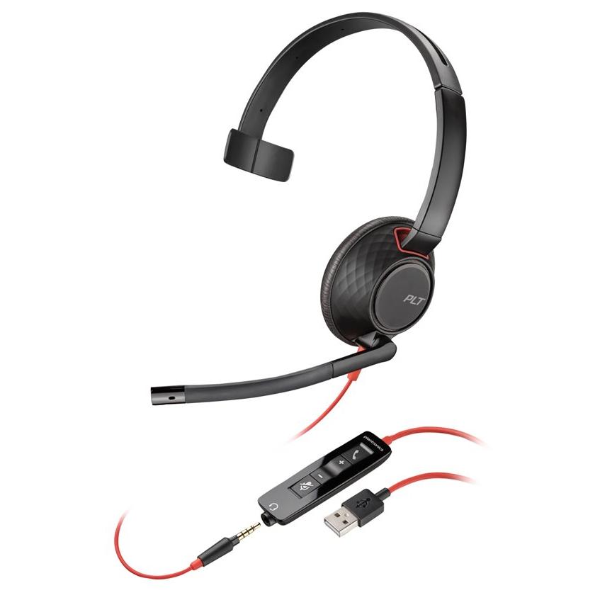 POLY Blackwire 5210 Casque Avec fil Arceau AppelsMusique USB Type A Neuf - vue 3