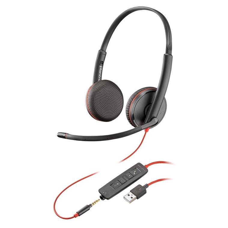 POLY Micro casque stéréo USB A Blackwire 3225 lot Neuf - vue 6