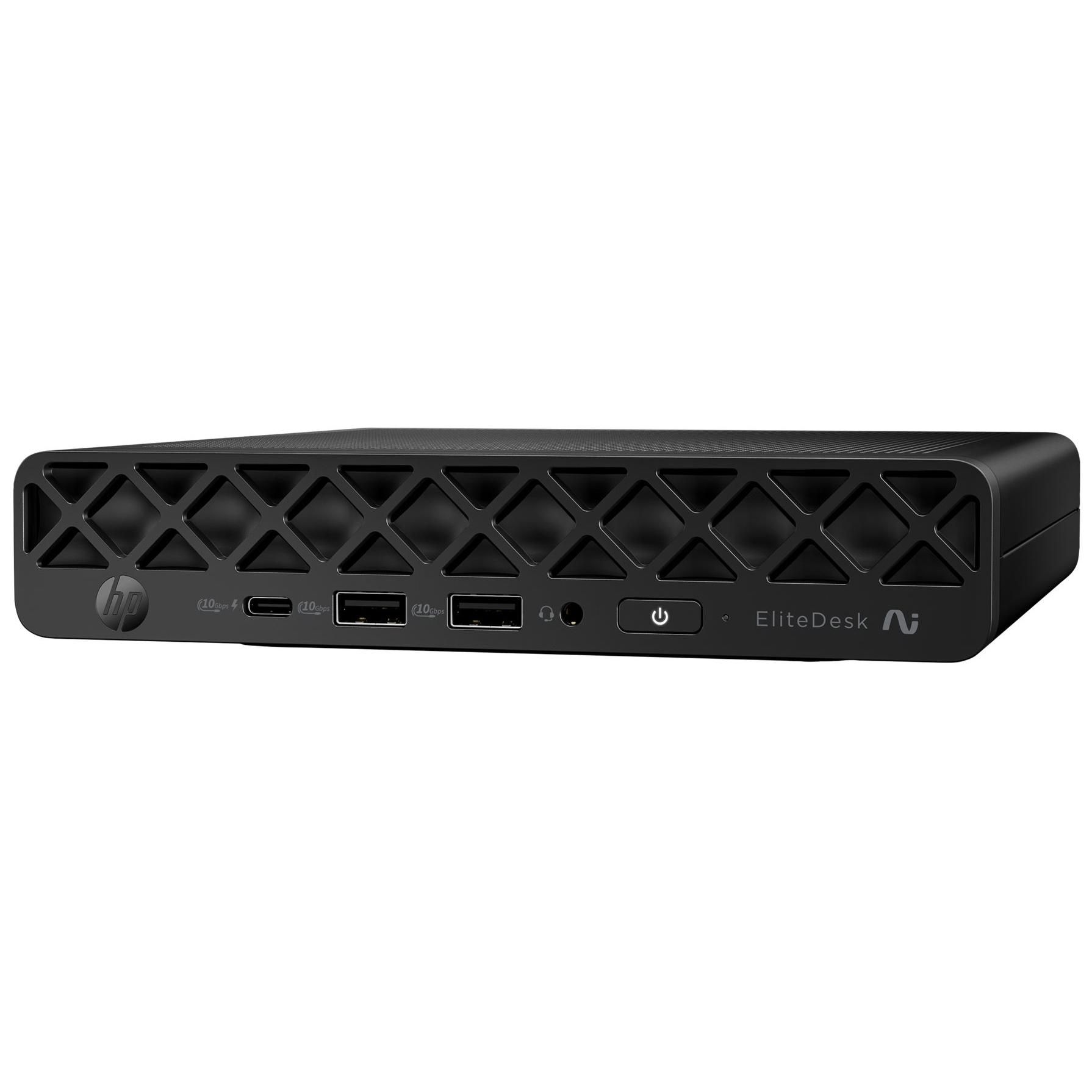 HP EliteDesk 8 G1a Next Gen AI Mini Ryzen AI 5 340 / jusqu'à 4.8 GHz RAM SSD NVMe Radeon IEEE 802.11ax Wi Fi 6 Bluetooth 5.4 Gigabit Ethernet Win 11 Pro ...