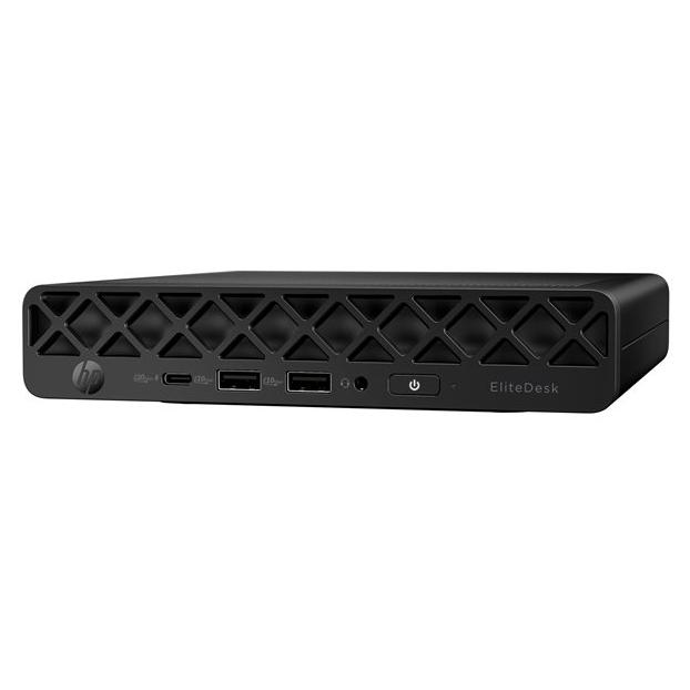 HP EliteDesk 8 G1i AI Mini bureau Core Ultra 7 / jusqu'à 5.3 GHz RAM SSD NVMe Intel Graphics IEEE 802.11ax Wi Fi 6E Gigabit Ethernet Bluetooth 5.3 Win 11 Pro ...