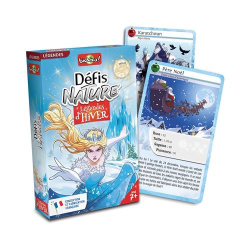 Jeu pour découvrir la nature Bioviva Défis Nature Légendes d'hiver - vue 2