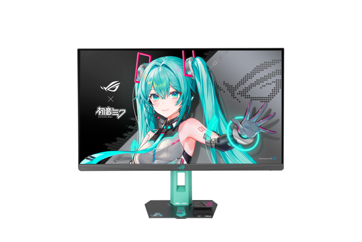 ASUS 27 LED ROG Strix XG27ACMEG G Hatsune Miku Edition - vue 2
