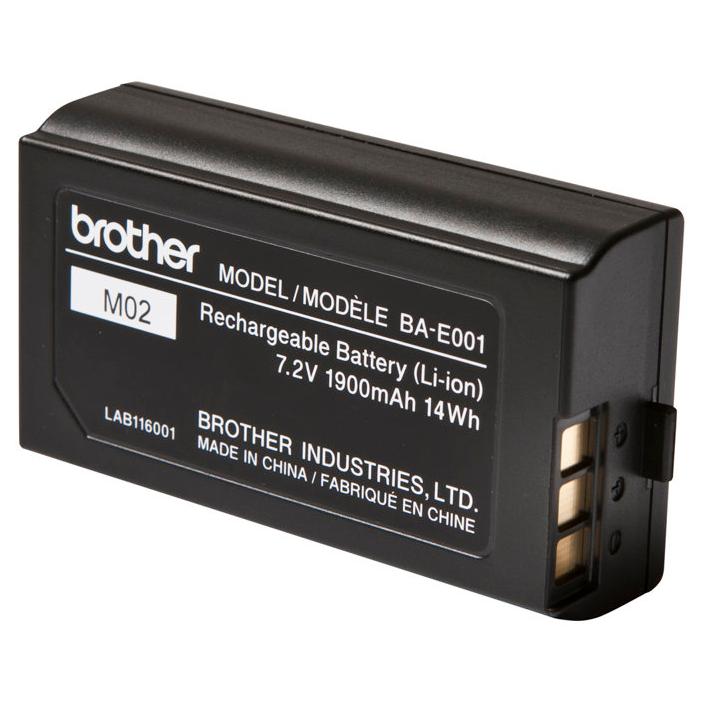 BROTHER Batterie BA E001 Lithium ion Li Ion Rechargeable 7 2 V DC 1900 - vue 3