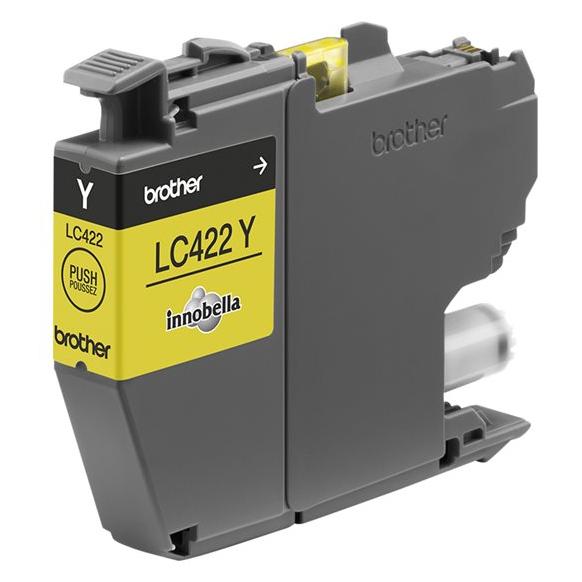 Brother LC422Y - Jaune - original - cartouche d'encre