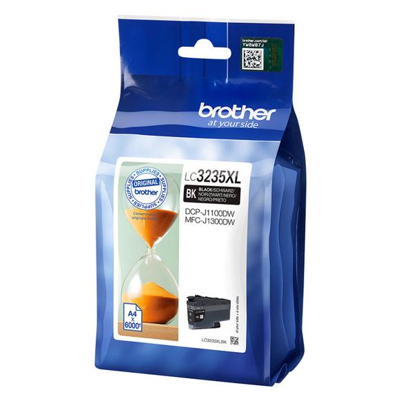 Cartouche d'encre Brother LC3235 Noire XL (LC3235XLBK) haute capacité (6000 pages à 5%)