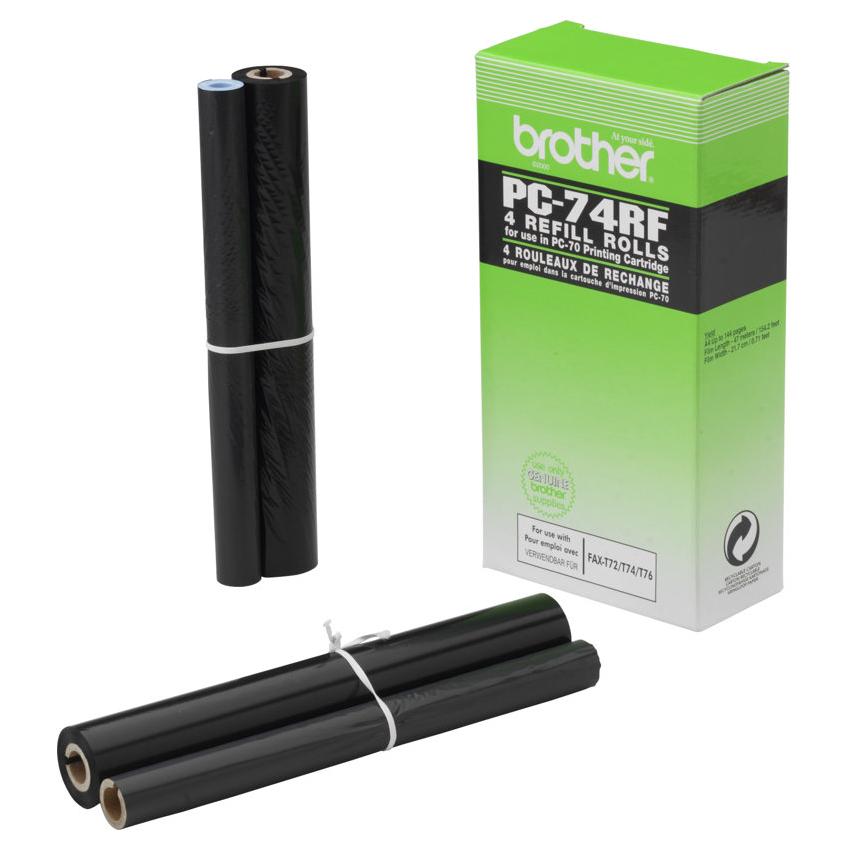 Brother Transfer roll144pg f FAX T72 4pk - vue 2