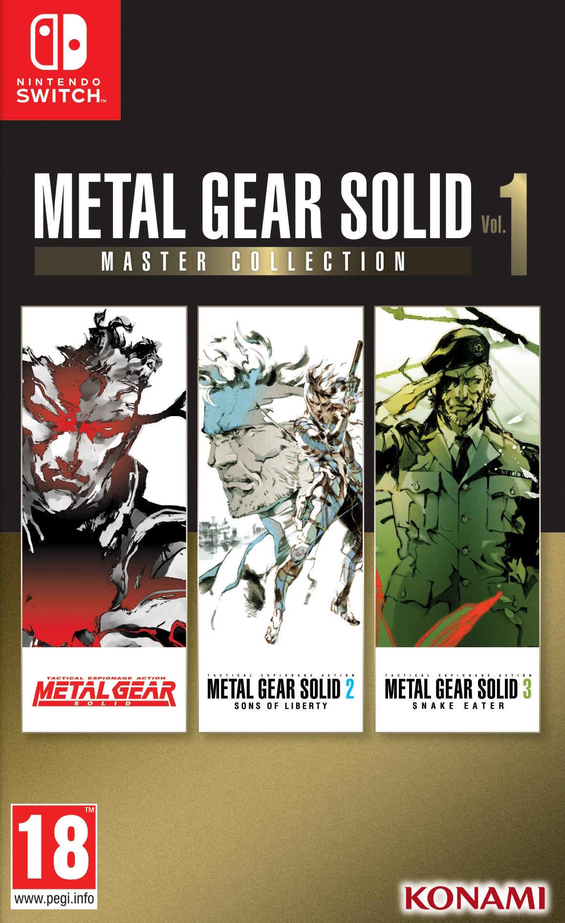 Metal Gear Solid Master Collection Vol. 1 Switch
