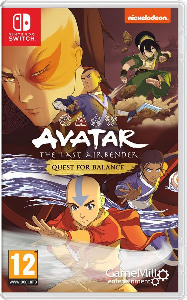 Avatar The Last Airbender Quest for Balance Nintendo SWITCH Neuf