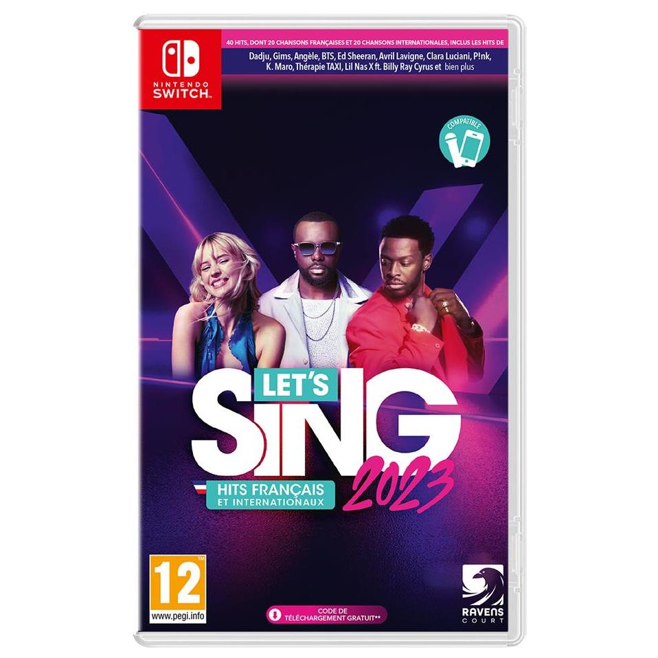 Let' Sing 2023 Jeu Switch Neuf