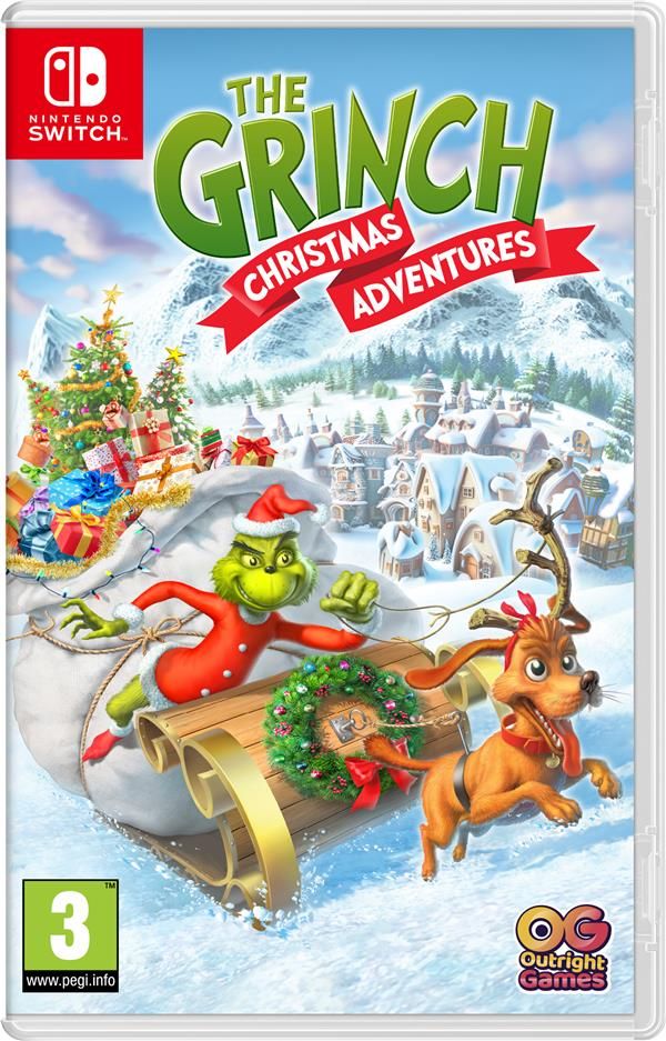 Jeu Nintendo Switch Le Grinch: Les Aventures de Noël Action En boîte + Code de téléchargement - vue 6