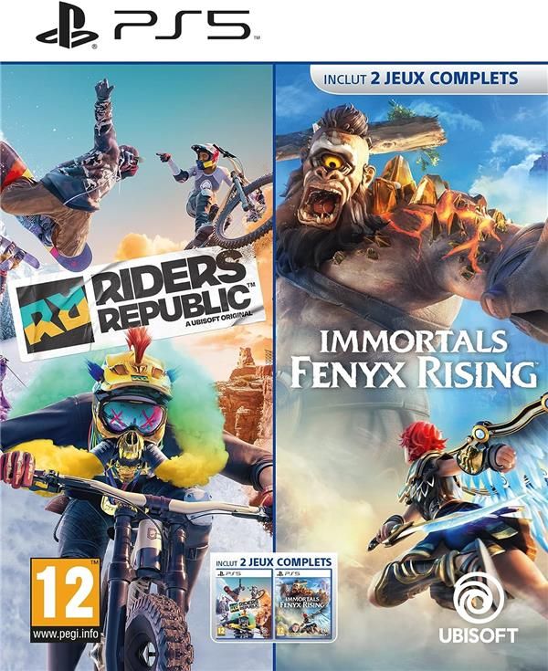 Compilation Riders Republic + Immortals Fenyx Rising FRA PS5 - vue 3