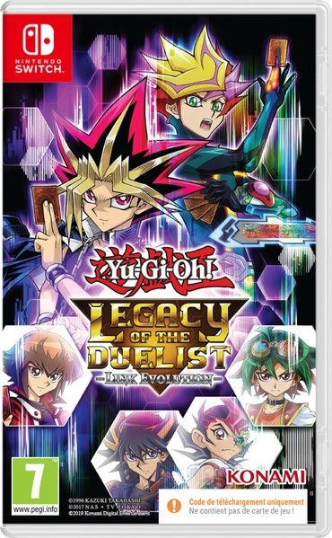Yu Gi Oh! Legacy Of The Duelist Link Evolution Nintendo Switch Code de Téléchargement Uniquement. Ne contient pas de cartouche de jeu !