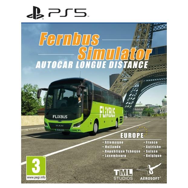 Jeu Vidéo Fernbus Simulator PS5 Autocar Longue Distance Simulation Blu Ray - vue 2