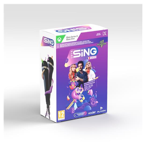 Let' Sing 2024 Jeu Xbox Series X et Xbox One Avec 2 micros - vue 2