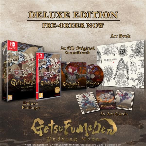 GetsuFumaDen : Undying Moon Deluxe Edition Switch