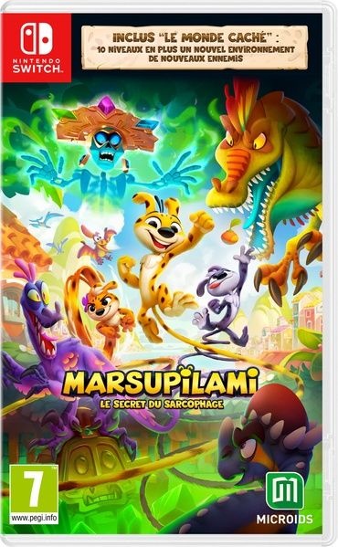 Marsupilami : Le Secret Du Sarcophage Standard Edition Switch