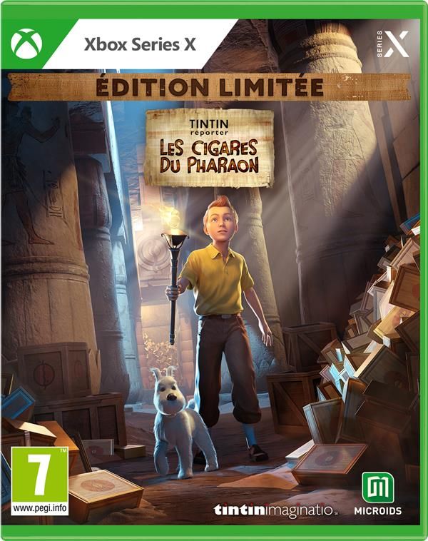 Tintin Reporter : Les Cigares du Pharaon Édition Limitée Xbox Serie S/X Tintin Reporter : Les Cigares du Pharaon Édition Limitée Xbox Serie S/X